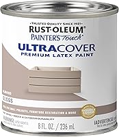 Vista 254 de Rust-Oleum Painter's Touch 1979502 - Pintura de látex, color negro brillante, 1 cuarto de galón