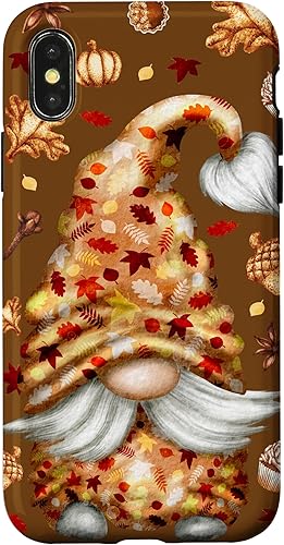 Miniatura 7 de iPhone 13 Pro Max Hello Autumn Fall Gnomo para mujer, funda colorida de Acción de Gracias