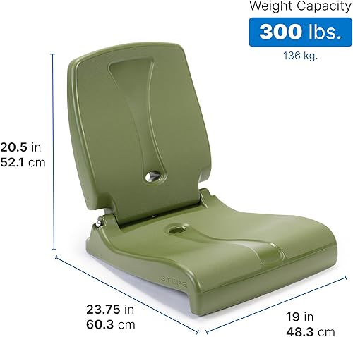 Miniatura 5 de Step2 Asiento plegable para adultos, silla portátil para exteriores para piscina, portón trasero, campamento, eventos deportivos, picnic y silla de