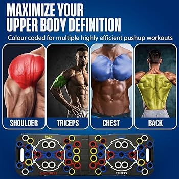 Push-up Board Multifunctional Chest And Abdominal Muscle Training Board For Home Use Fitness Equipment For Men And Women Set A