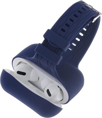 Miniatura 8 de Correa de muñeca compatible con AirPods Pro, bandas transpirables de silicona compatible con Apple AirPods Pro, funda protectora de carga