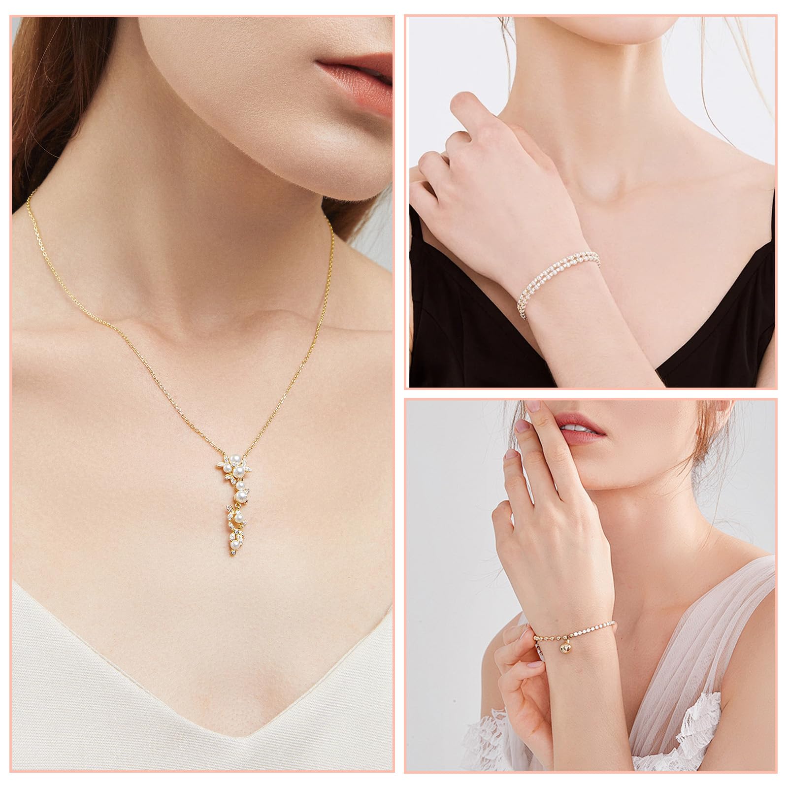 Tyqour 6 sztuk złotych przedłużek do łańcuszka, 6,5 cm, przedłużenie łańcuszka, łańcuszek na kostkę, bransoletka, łańcuszek przedłużający do produkcji biżuterii, serce pozłacane przedłużenie łańcuszka