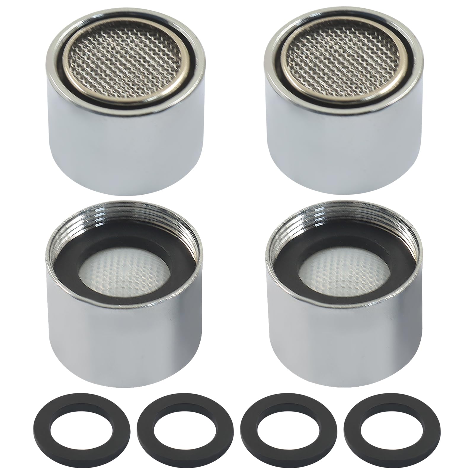Faucet Aerators - 4 Pack Brass Replacement -5