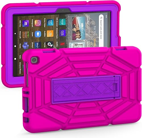Miniatura 8 de Grifobes Funda Solo para tableta Pro de 141210 generación 202420222020 88 Plus, 8 Kids  8 Kids Pro, funda protectora resistente 3 en 1 con soporte