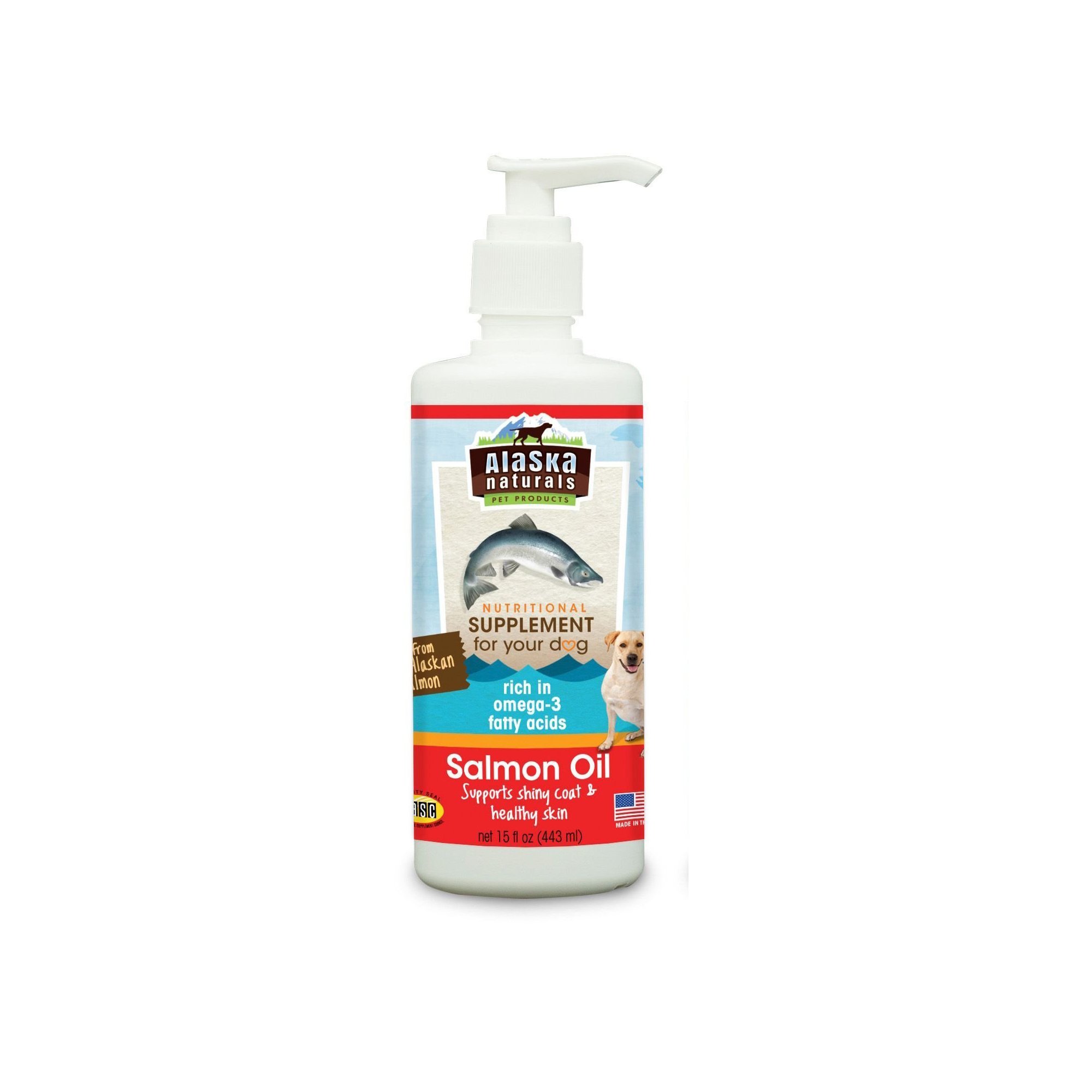 Wild Alaskan Salmon Oil Formula, 15.5 Ounce Pump Bottle