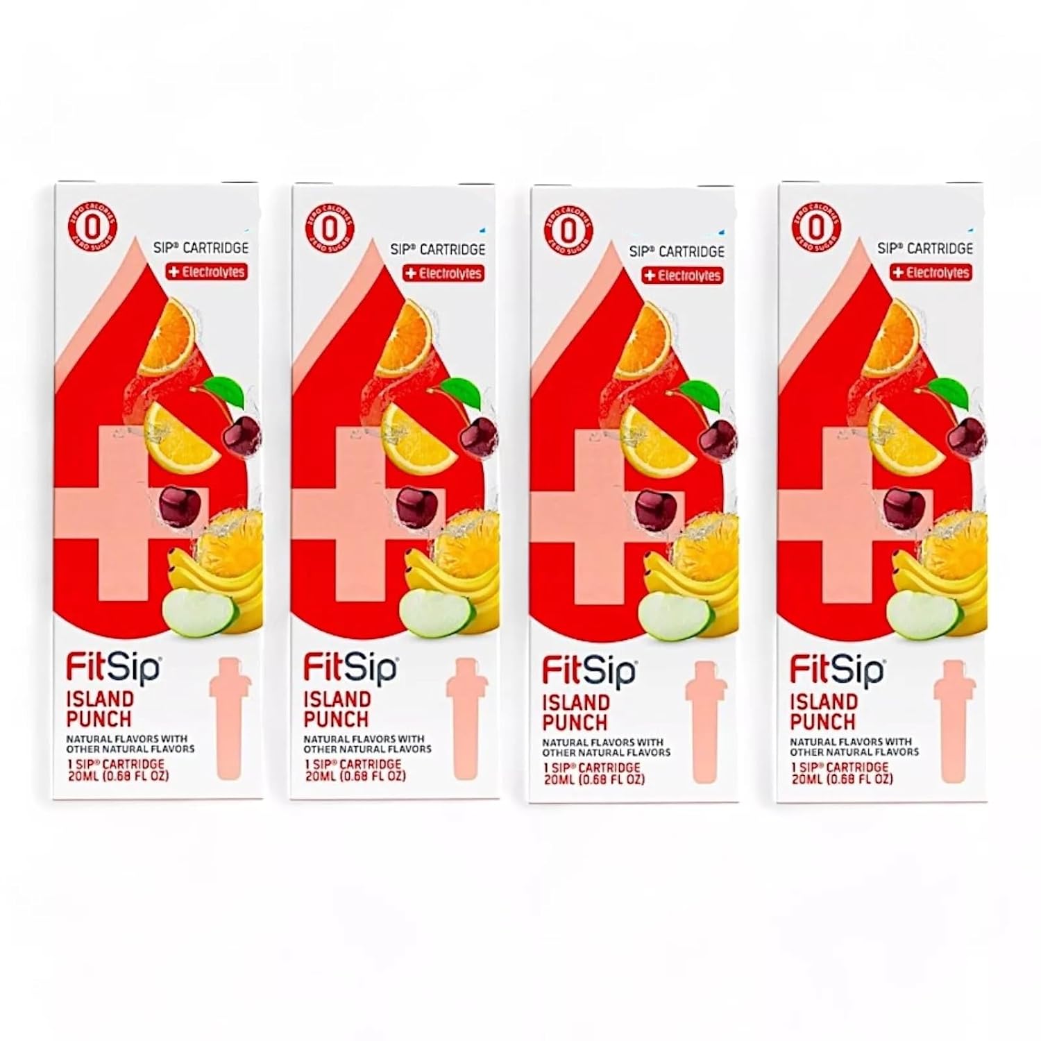 Pack of 4 Island Punch Flavor Cartridges Original