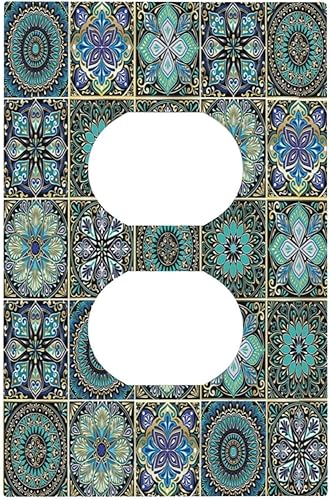 Miniatura 157 de Arte abstracto de mármol de acuarela de 1 cuadrilla, cubierta decorativa de pared de palanca única, placa de interruptor eléctrico para sala de Arte