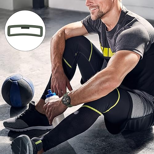 Miniatura 11 de ISABAKE Anillos de sujeción de repuesto compatibles con Forerunner 735XT/Forerunner 235/230/620/630 (paquete de 10) conector de silicona para Negro