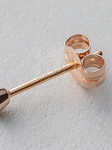 ete ミストピンクゴールドコーティング ピアス(片耳) カラーリスト] ビジュー リバーシブル ピアス ミストピンク