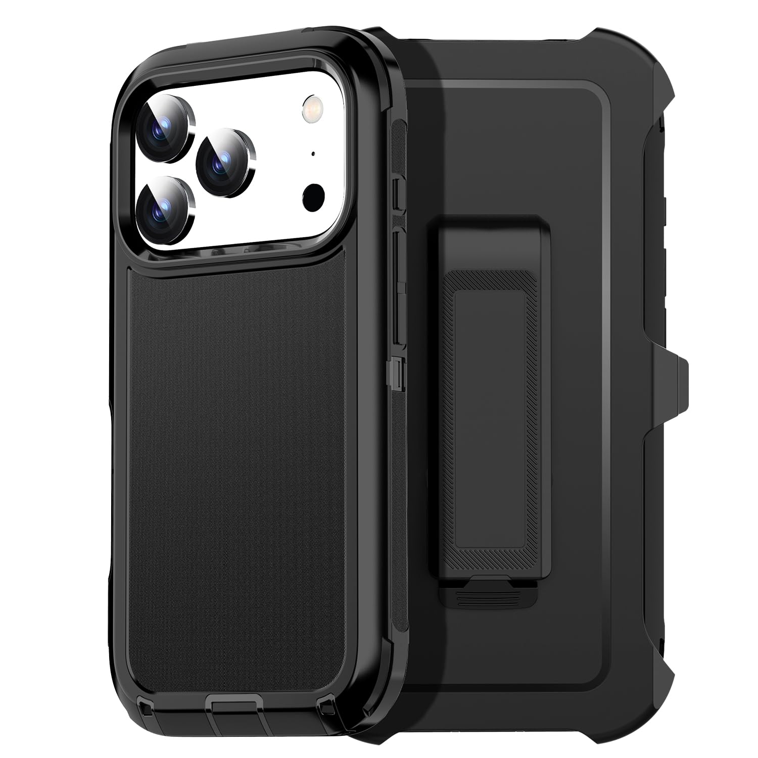 AICase Belt-Clip Holster Case for iPhone 17 Pro Max 6.9",Heavy Duty Drop Protection Full…