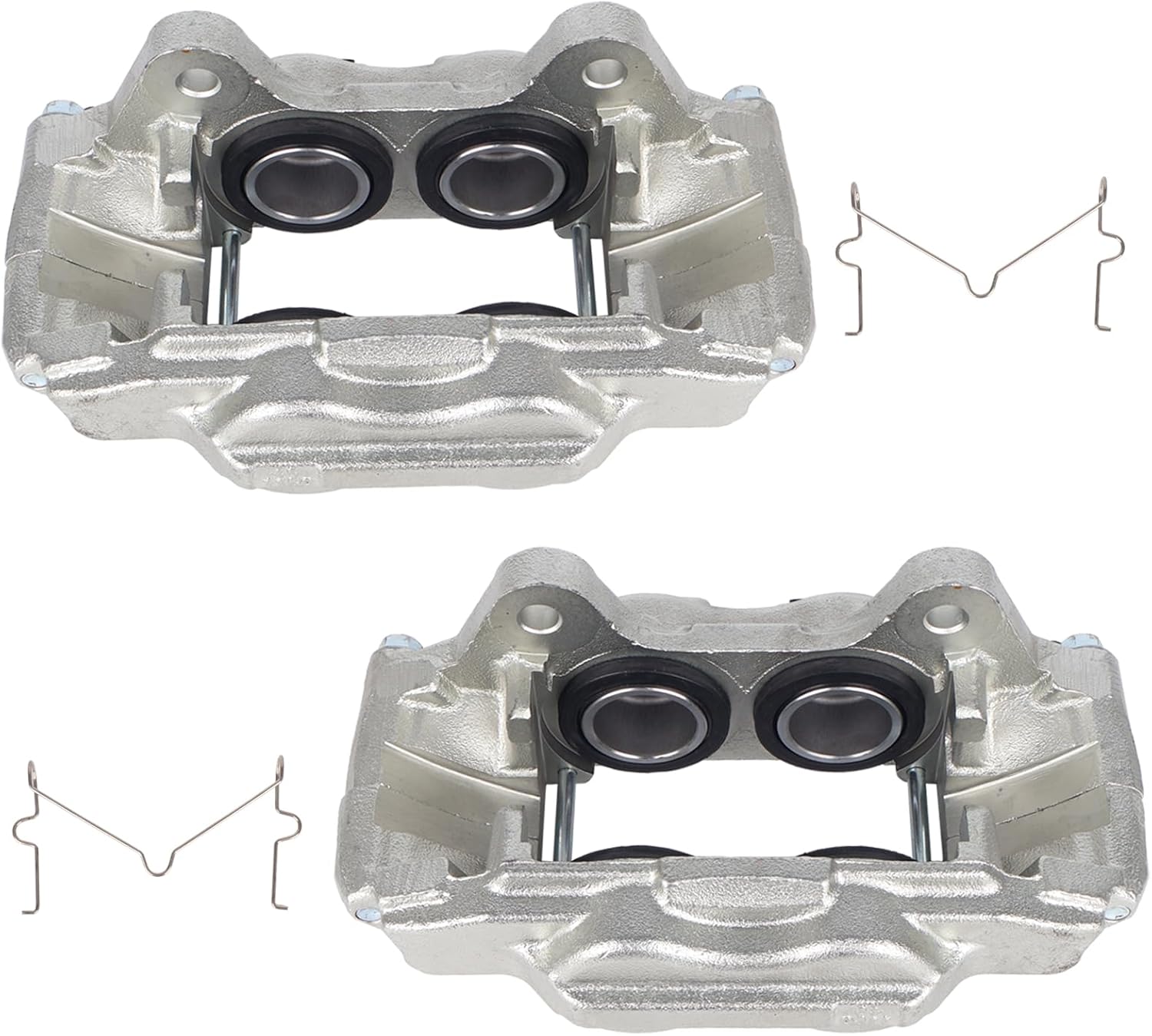 Autoround 192713 192712 Front Brake Caliper Assembly with Bracket fit for Toyota Tundra 2000-2006/ 4Runner 2003-2005/ Sequoia 2001-2007, Both Driver Passenger Side