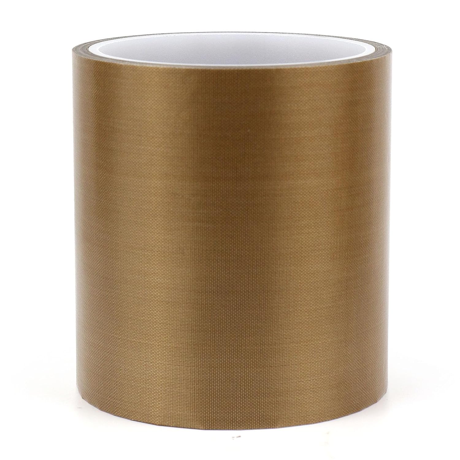 BOMEI PACK Teflone Tape PTFE Glass Cloth Coated, (4-inch x 33 Feet x 0.18mm) High Temperature Fiberglass Adhesive Tape for Vacuum Sealer Machine