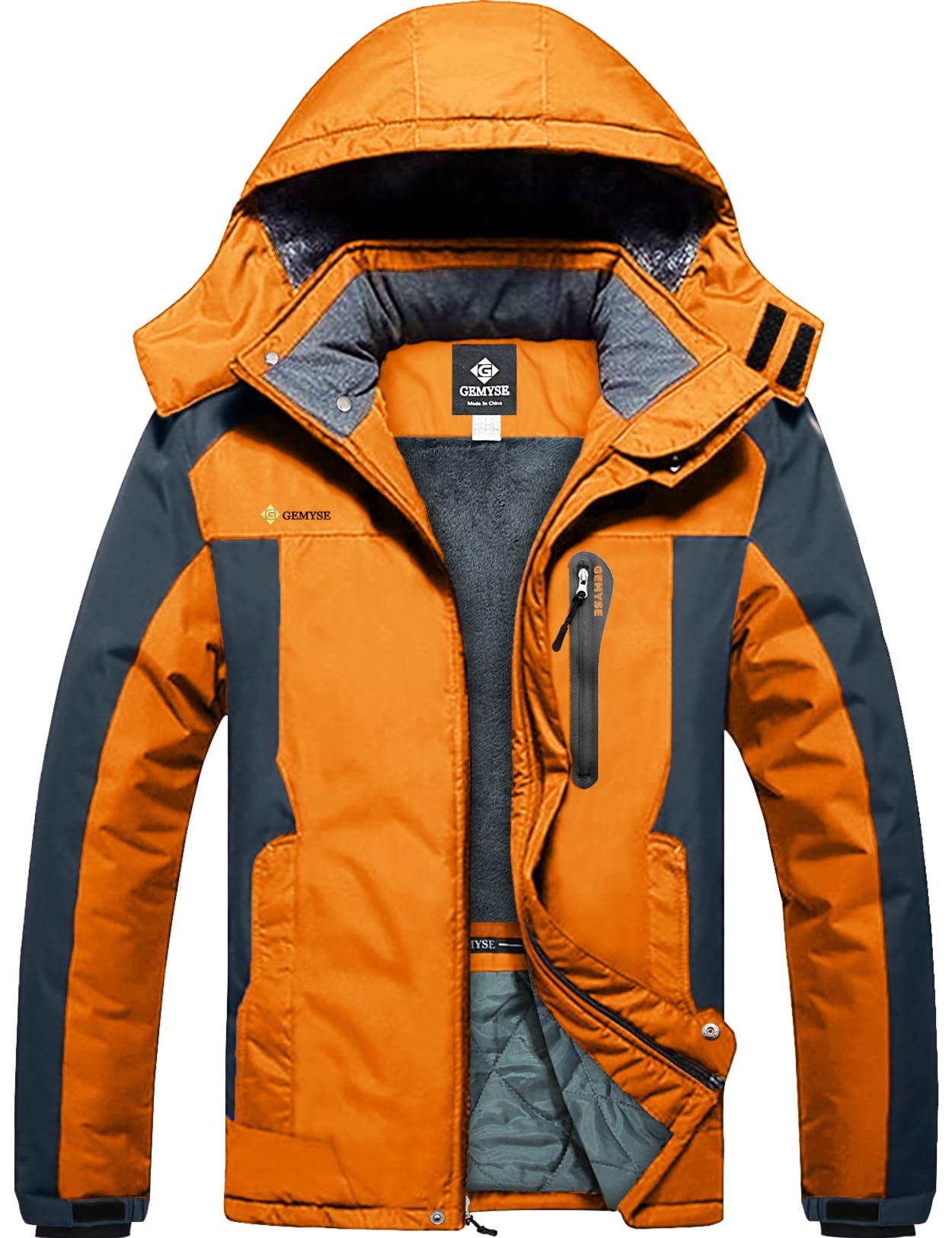 GEMYSE Men's Ski Snow Jacket