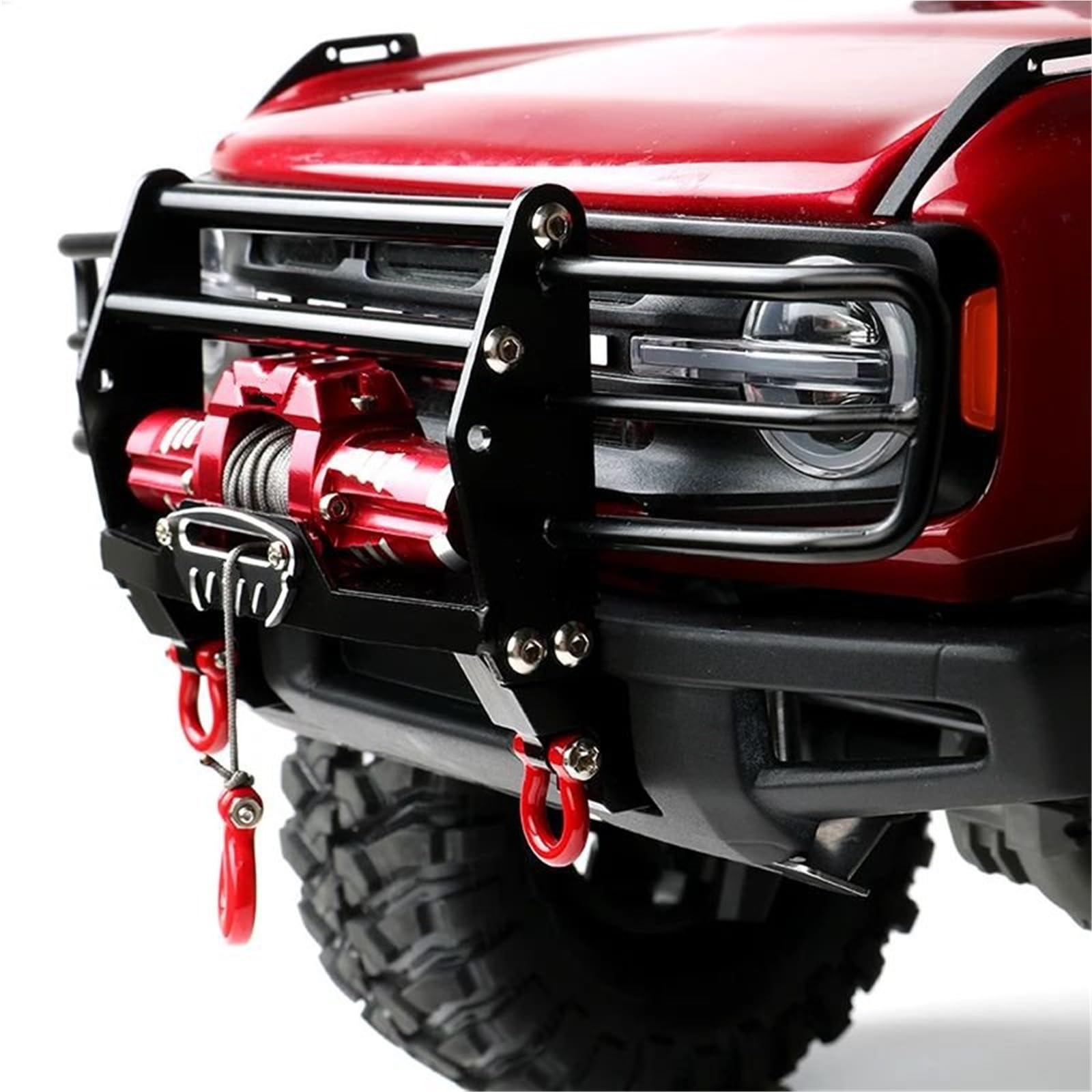 Per Traxxas Per TRX4 2021 Per Bronco 1/10 In Lega Paraurti Anteriore RC Crawler Auto Aggiornamenti Parti Accessori Off Road Veicoli Camion