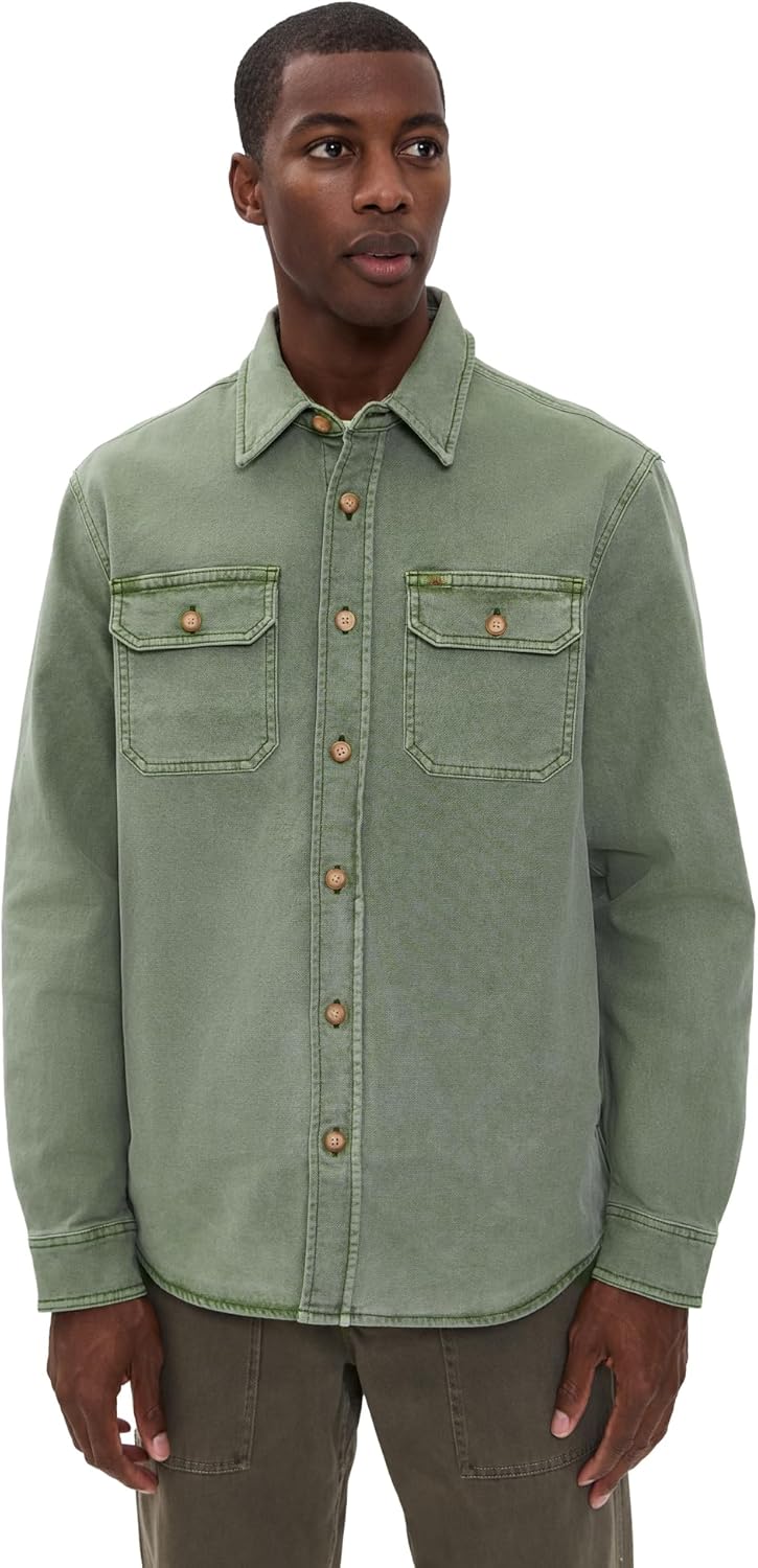 Faherty Men's Sunwashed CPO Shirt