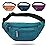 Fanny Pack for Men Women,Crossbody Waist Bag Pack,Belt Bag for Travel Walking Running Hiking Cycling,Easy Carry Any Phone,Wallet (Green)