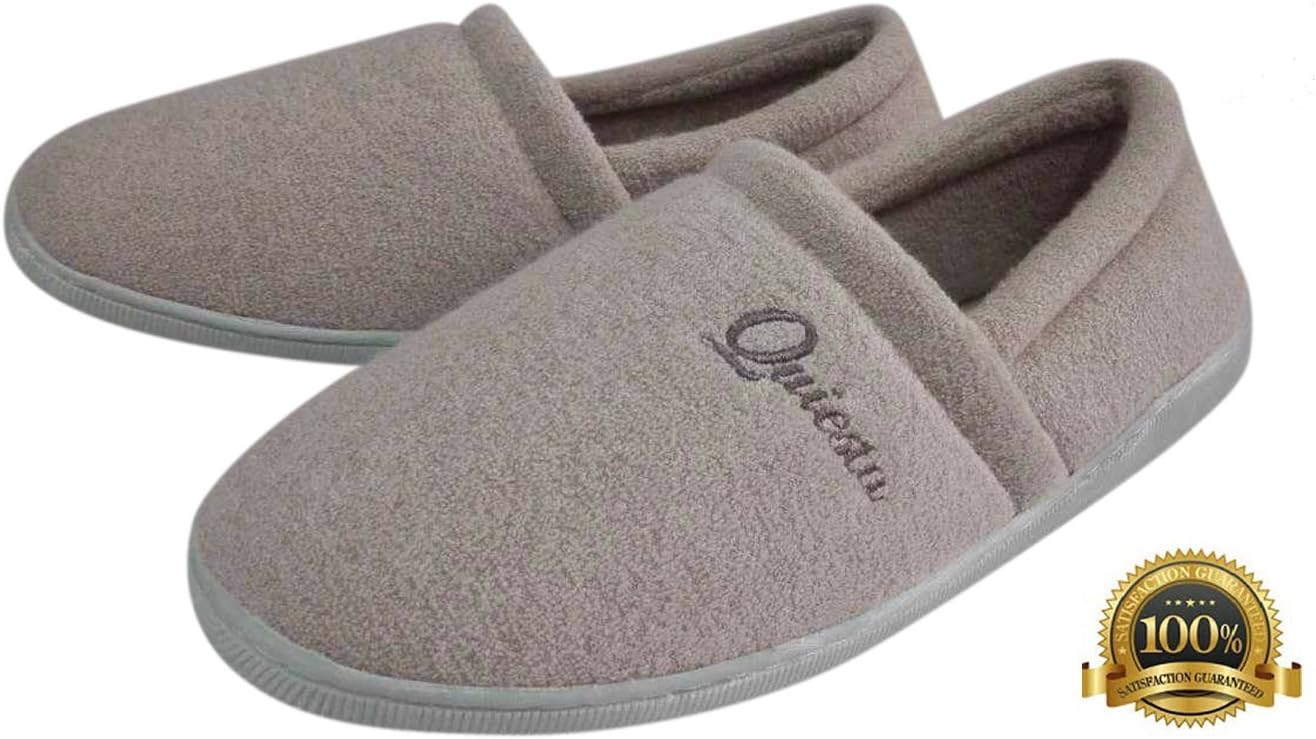 Bamboo Slippers,Soft Luxurious Bamboo & Super Thick Memory Foam. Anti Slip Rubber Sole. 100% hypoallergenic indoor shoes. Number 1 House Slippers for Women, Men & Children. Pamper your Feet!
