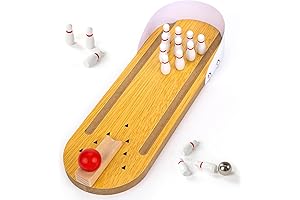 AMOR PRESENT Mini Bowling Game: A Delight for All Ages!