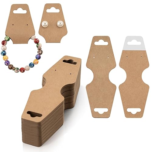 necklace and bracelet display cards