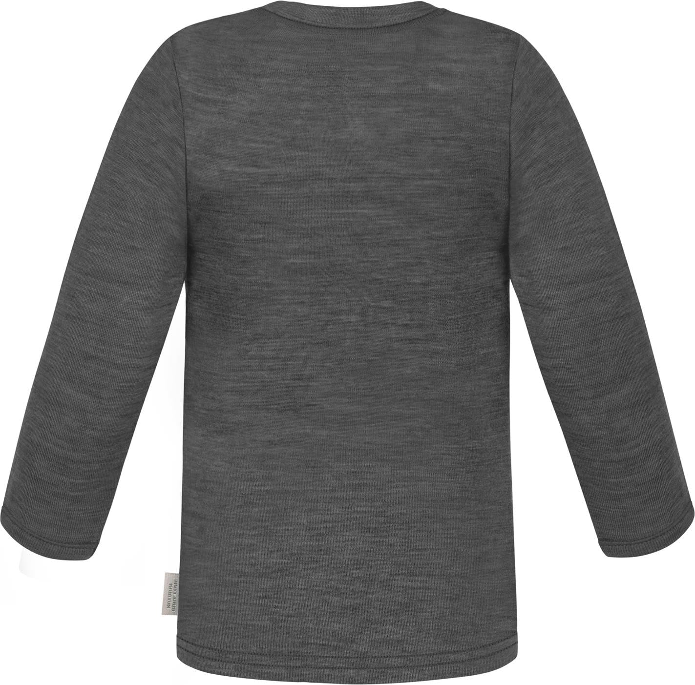 normani Baby Winter Unterwäsche Thermounterwäsche Wollpullover Feinstrick Pullover mit Knopf und Unterhose Lange Leggings aus 100% Merinowolle