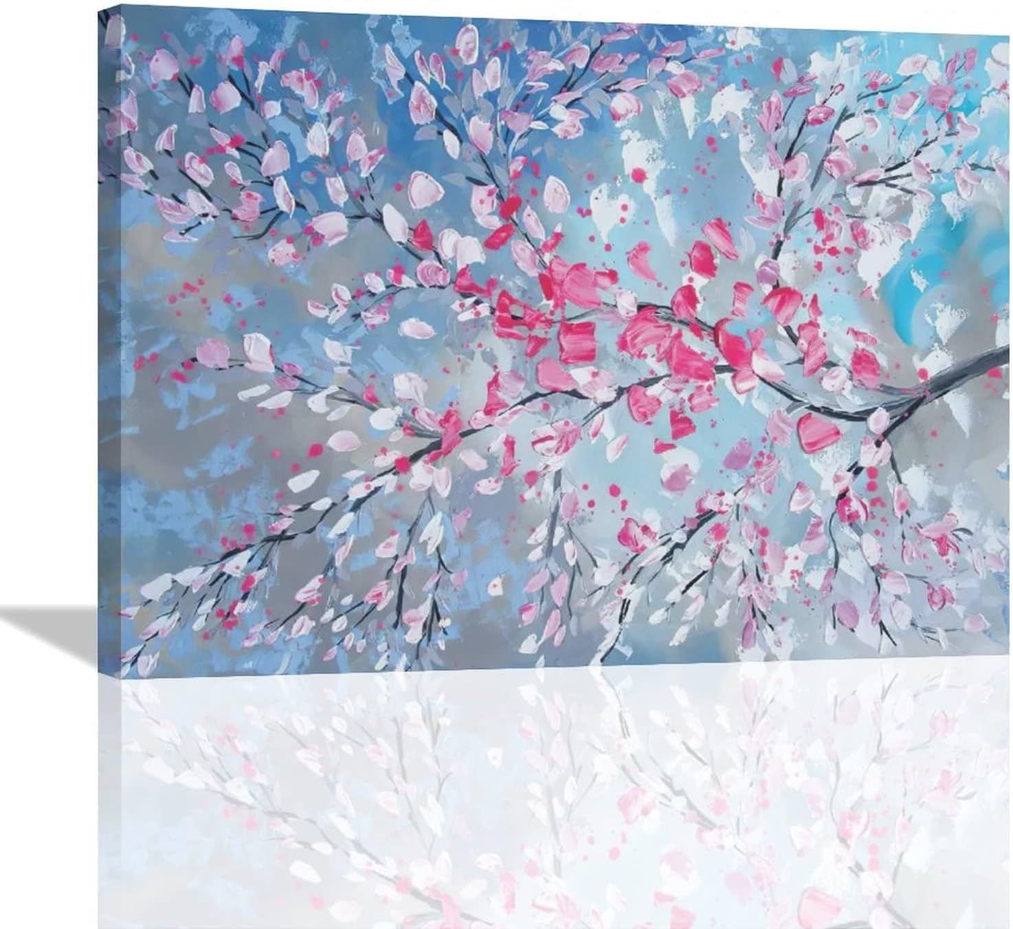 Amazon.com: Japanese Cherry Blossom Wall Decor Cherry Blossom Wall Art ...