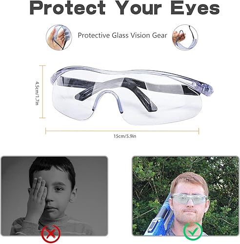 Miniatura 5 de Yomuse Kits de chaleco táctico para niñas Nerf Guns N-Strike Elite Series con bolsa de dardos de repuesto, equipo de protección de máscara para