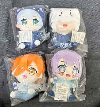 日常組 ローソンコラボ ぬいぐるみ ぺいんと しにがみ クロノア トラゾー Amazon.co.jp: 日常組 ローソン ぬいぐるみ 売り ぺいんと