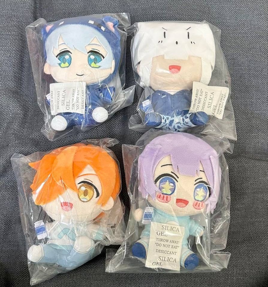 日常組 ローソンコラボ ぬいぐるみ ぺいんと しにがみ クロノア トラゾー 日常組 ローソンコラボ ぬいぐるみ ぺいんと しにがみ クロノア