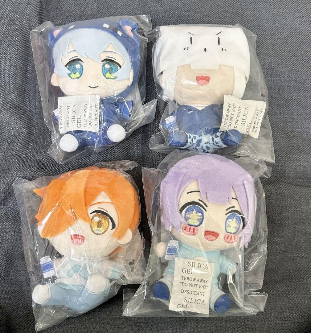 日常組 ローソンコラボ ぬいぐるみ ぺいんと しにがみ クロノア トラゾー Amazon.co.jp: 日常組 ローソン ぬいぐるみ まとめ売り ぺいんと