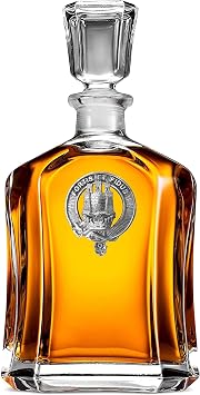 MacLachlan Scottish Clan Badge Decanter