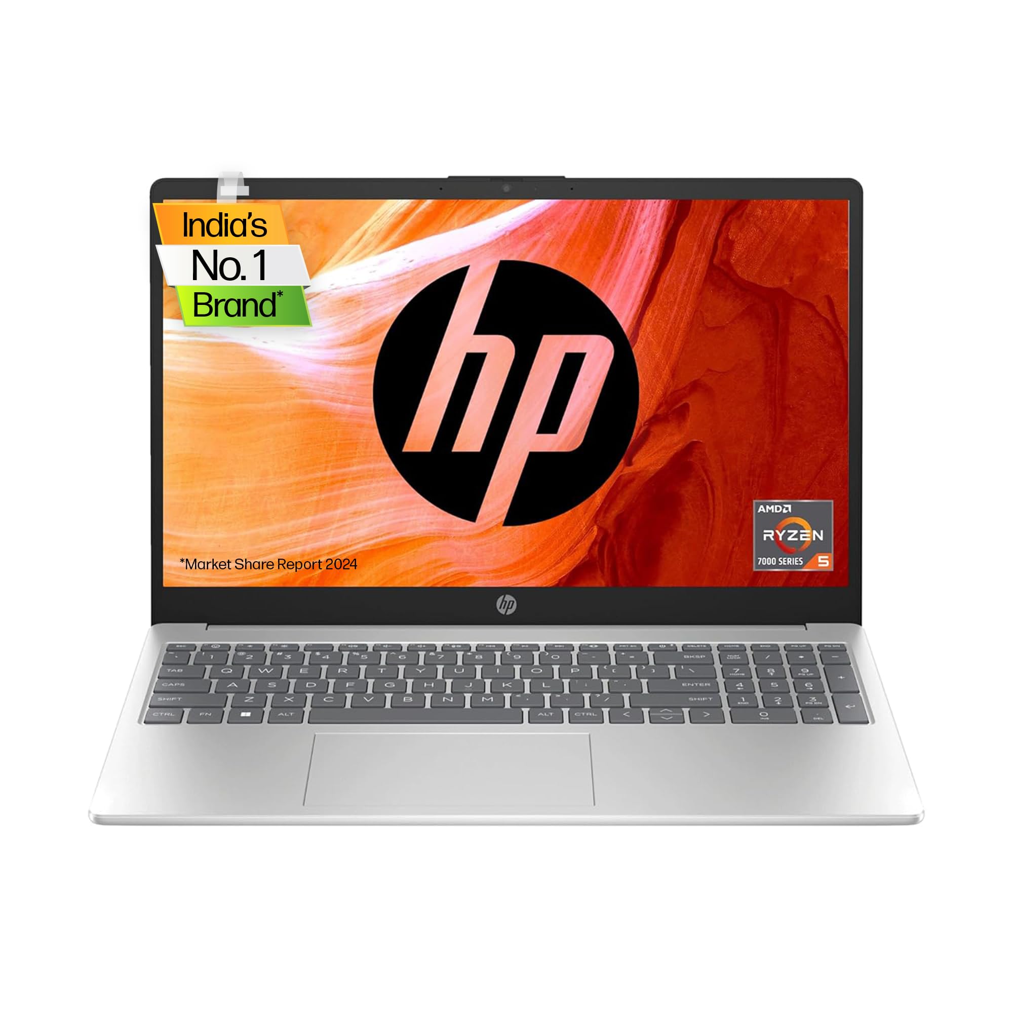HP Laptop 15, AMD Ryzen 5 7520U, 15.6-inch (39.6 cm), FHD, 16GB LPDDR5, 512GB SSD, AMD Radeon Graphics, FPR, FHD Camera w/Privacy Shutter, Backlit KB (Win 11, MSO 2021, Silver, 1.6 kg), 15-fc0029AU (B0C3D8BZVQ) Amazon Price History, Amazon Price Tracker