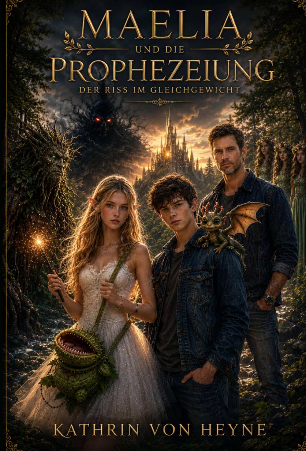 Maelia and the Prophecy: the Rift in the Balance, Fantasy, YA-Fantasy, All Age Fantasy, Dark Magic, White Magic, Elven World, Elves, Fairies, Magic Worlds, Portal Worlds, Mirror Portal,