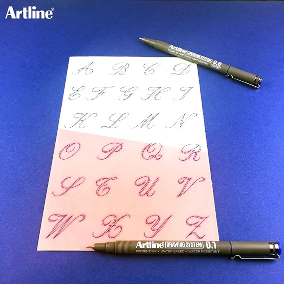 Artline Drawing System 0.6 Çizim Kalemi, 0.6 mm, Siyah
