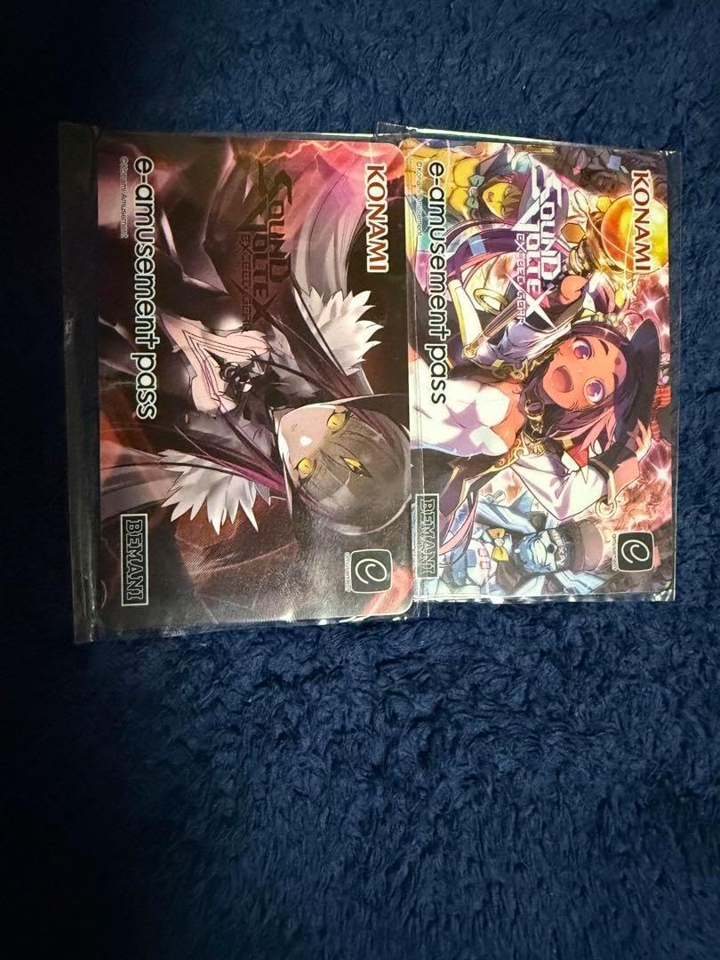 sound voltex ニアノア e-amusement pass Konami e-AMUSEMENT Card