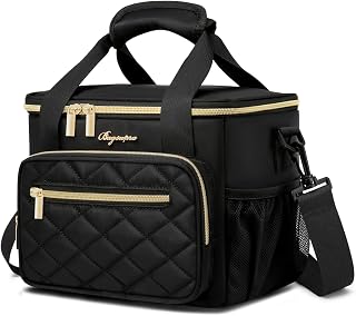 Insulated Lunch Bag Women,Lunch Box Teen Girls Leakproof Large Lunch Tote Reusable Cooler Bag for Adult Work Picnic Hiking Beach
