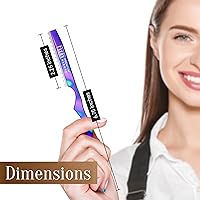 Vista 7 de Facón - Navajas para cortar el cabello - Juego profesional de navajas para peinado con 11 cuchillas de repuesto, herramienta de corte de cabello