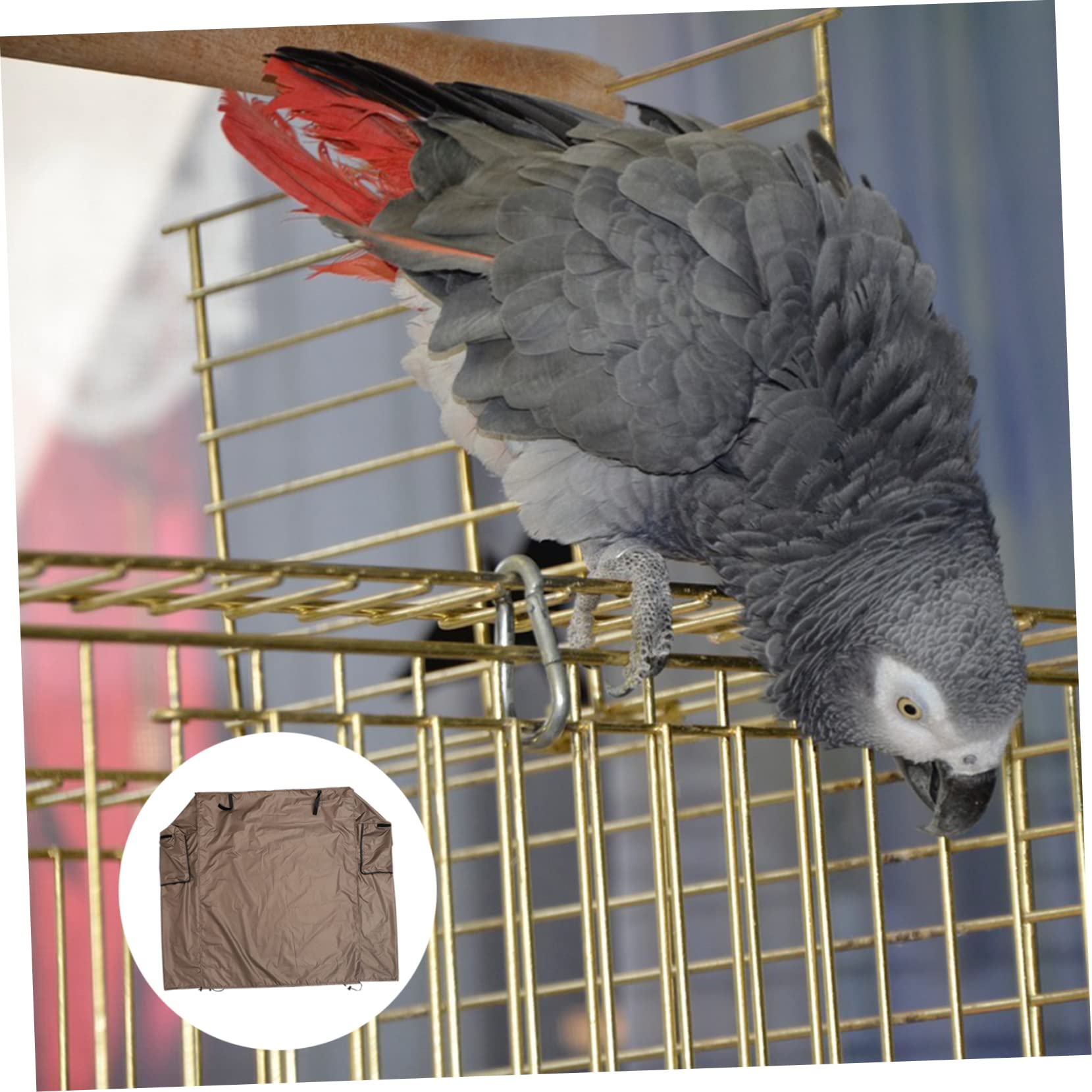 Hohopeti Outdoor Vogelkäfig Abdeckung Staubschutz Für Papageienkäfige Schützt Vor Sonne Und Regen Farben