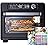 Air Fryer Toaster Oven, SWIPESMITH 24-in-1 Convection Air fryer, 26-QT XL Capacity, Digital Countertop Oven with 100 Recipes,