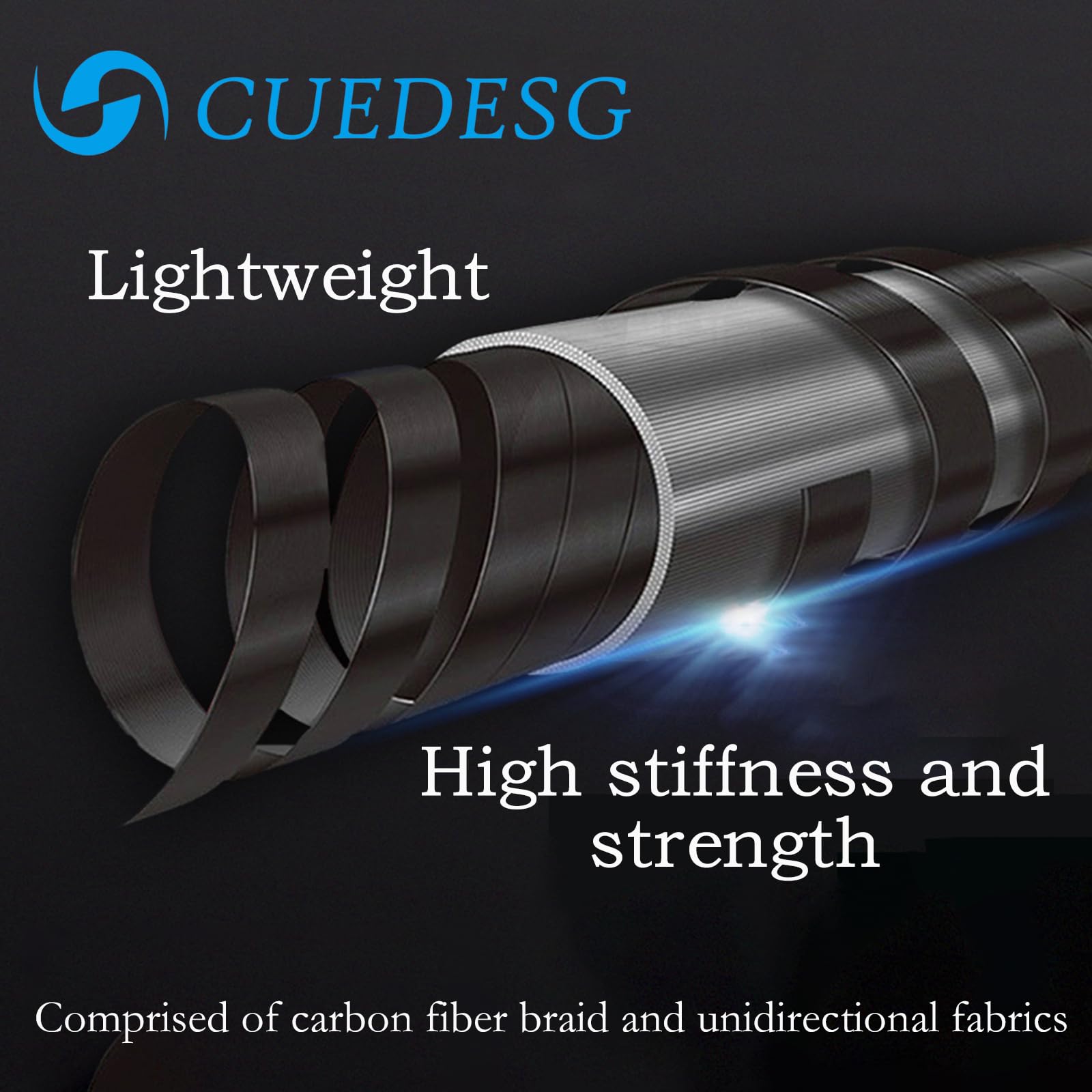 Amazon.co.jp: CUEDESG カーボンファイバージャンプブレイクキュー