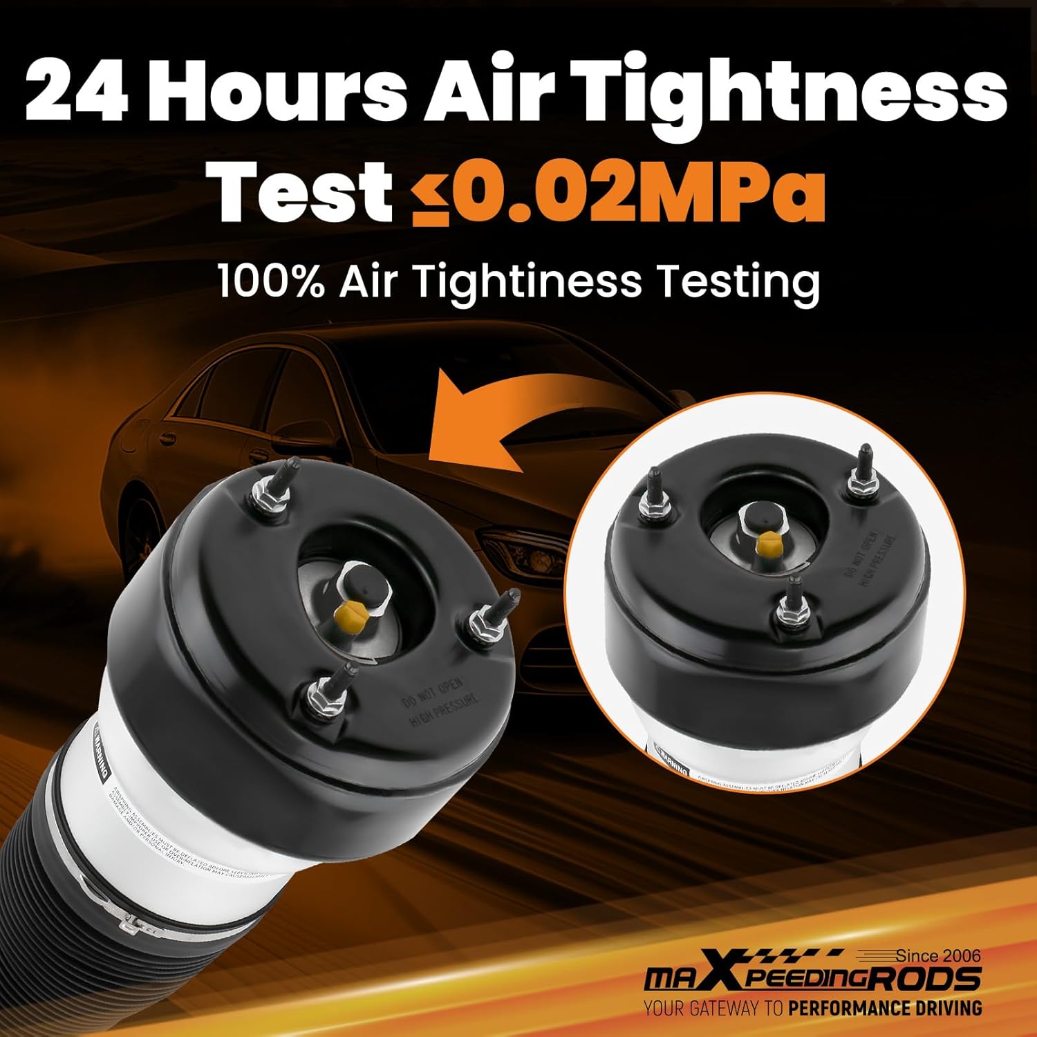 maXpeedingrods 2213200438 Front Left Air Suspension Shock Absorber for Mercedes-Benz S550 S450 S350 CL550 2007-2013 A2213200438 2213205313