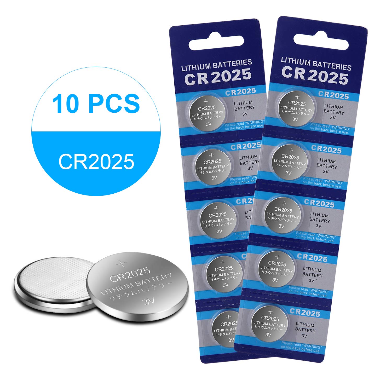 Cr2025 3v Lithium Coin Battery Type 2025 Dl2025 Ecr2025 10 | Desertcart ...