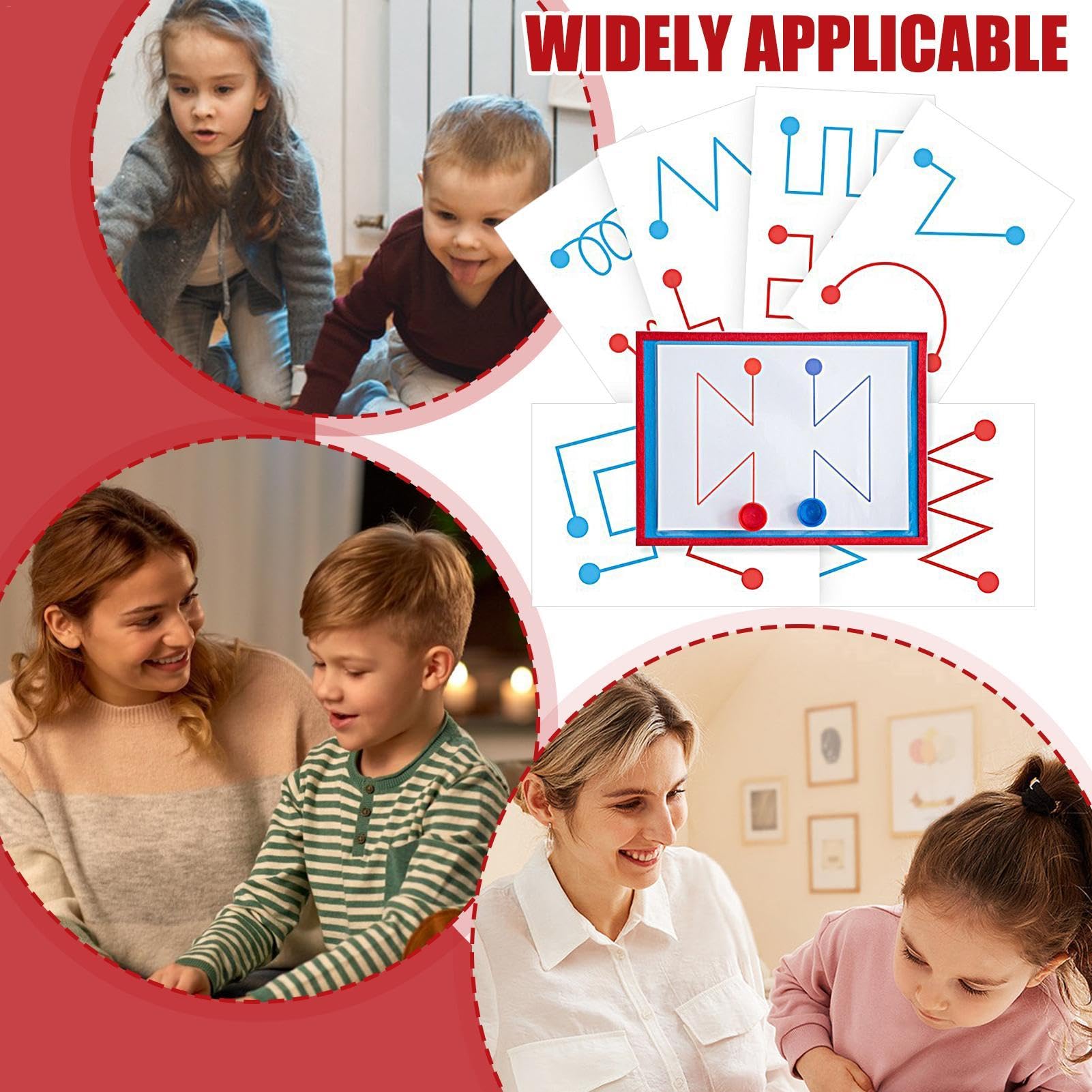 Abaodam Gehirnentwicklung Spielset - 8-teiliges Lernspiel Für Vorschulkinder