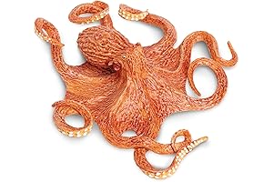 Safari Ltd. Giant Pacific Octopus Figurine: A Marine Marvel for Kids' Curiosity