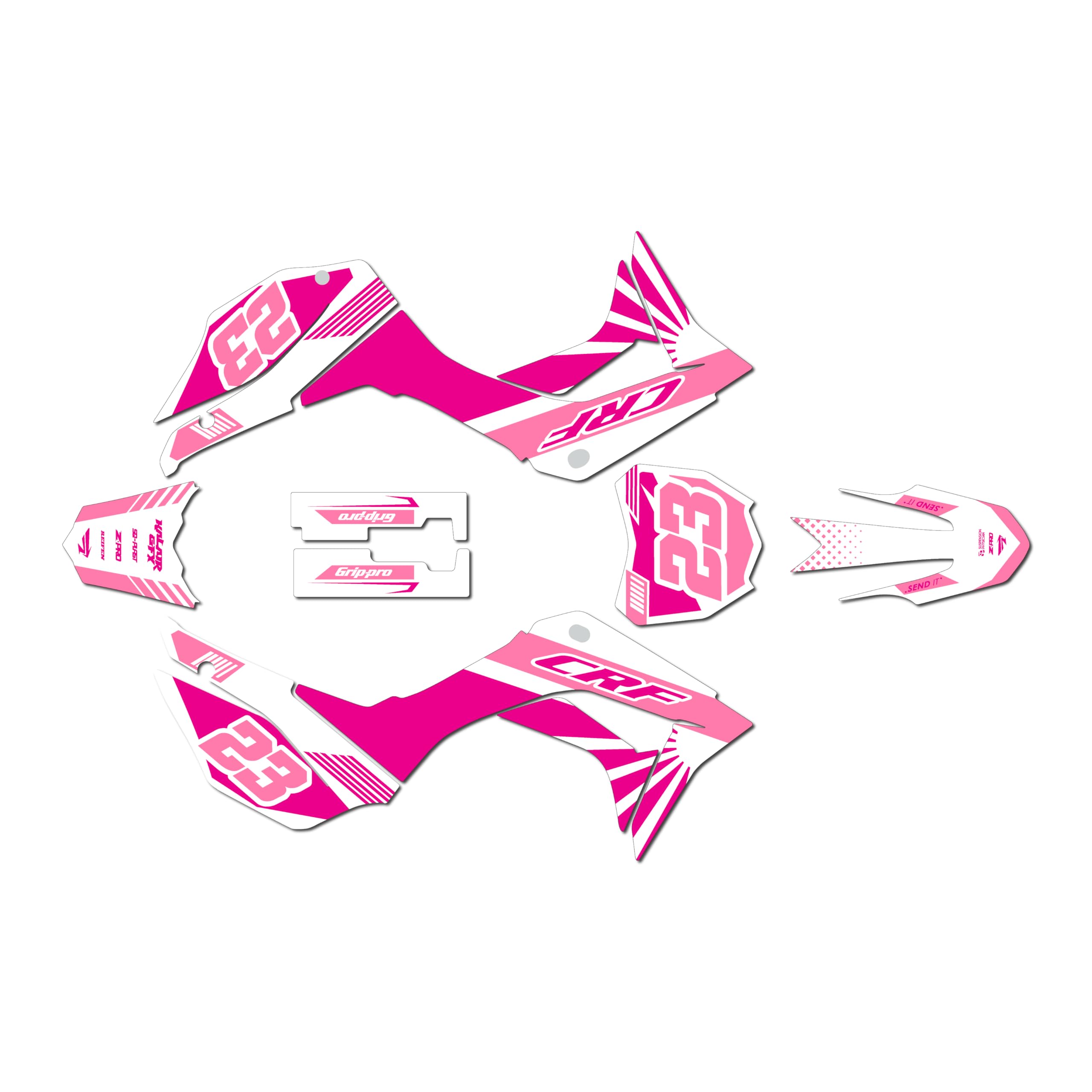 Amazon.com - Kalair GFX Graphics Kit for Honda CRF110F (2019-2026