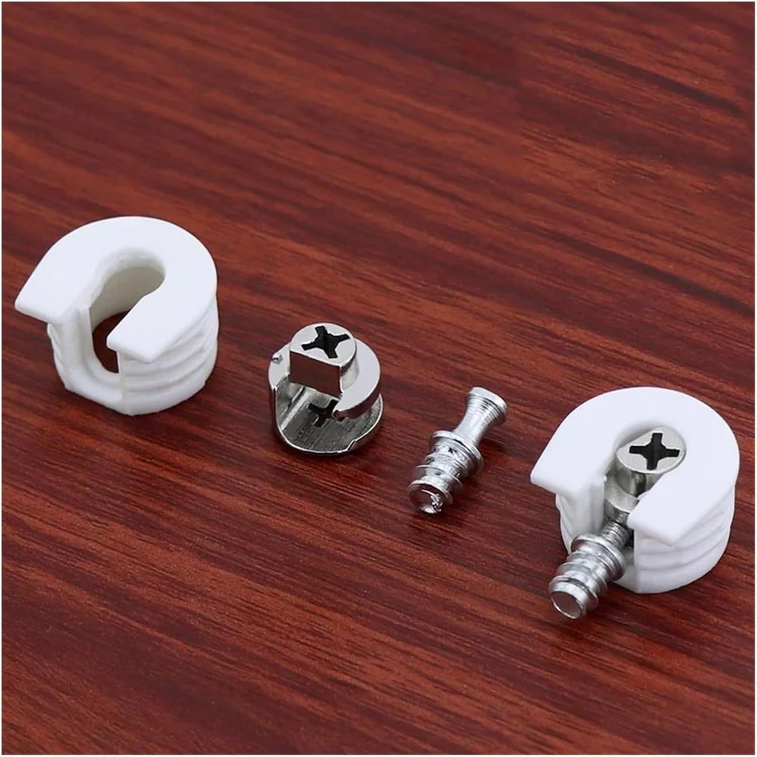 80 Pcs Furniture Cabinet Brackets with Pin Boards (2/3/4-in-1 Plastic Support Brackets)(3in1 Black)