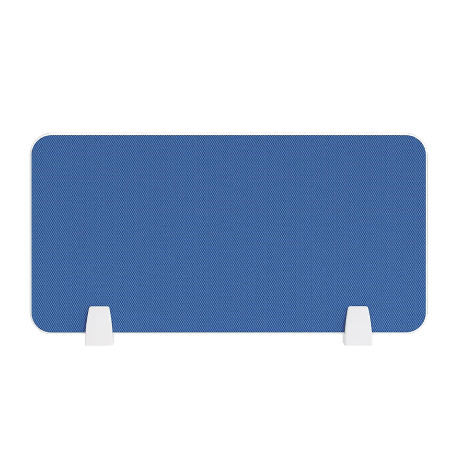 GJZQDKX Desk Dividers Blue 60x30cm Freestanding Sound Proof Desktop Partition for Classroom or Office Noise Reducing Mounted Divider with Support Feet