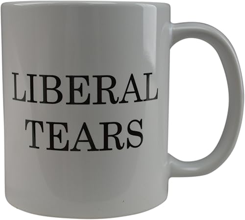 Miniatura 2 de Rogue River Tactical Taza de café divertida y novedosa, taza política de lágrimas liberales, gran idea de regalo para republicanos o conservadores,
