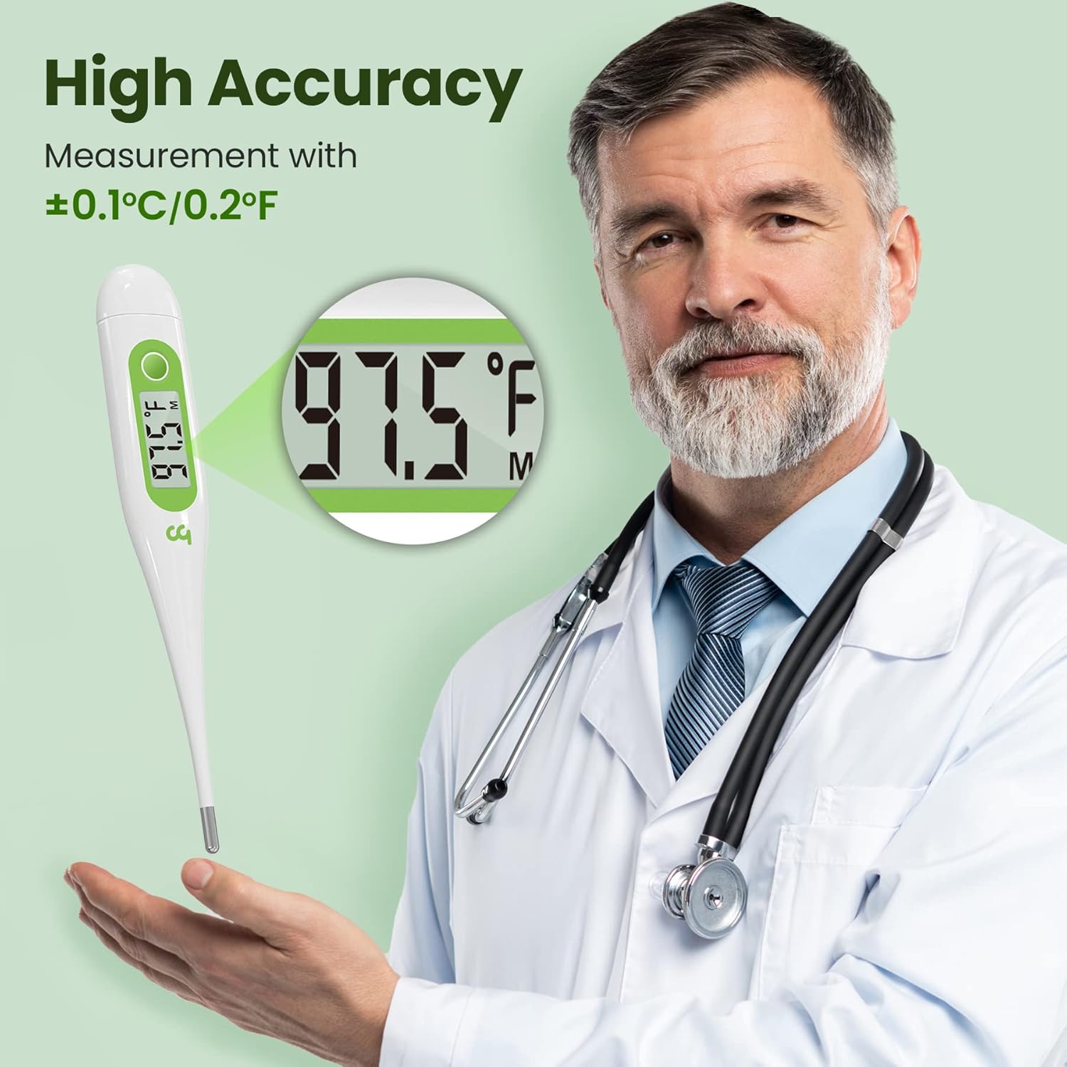Buy Thermometer for Adults, Oral Thermometer for Fever, Medical