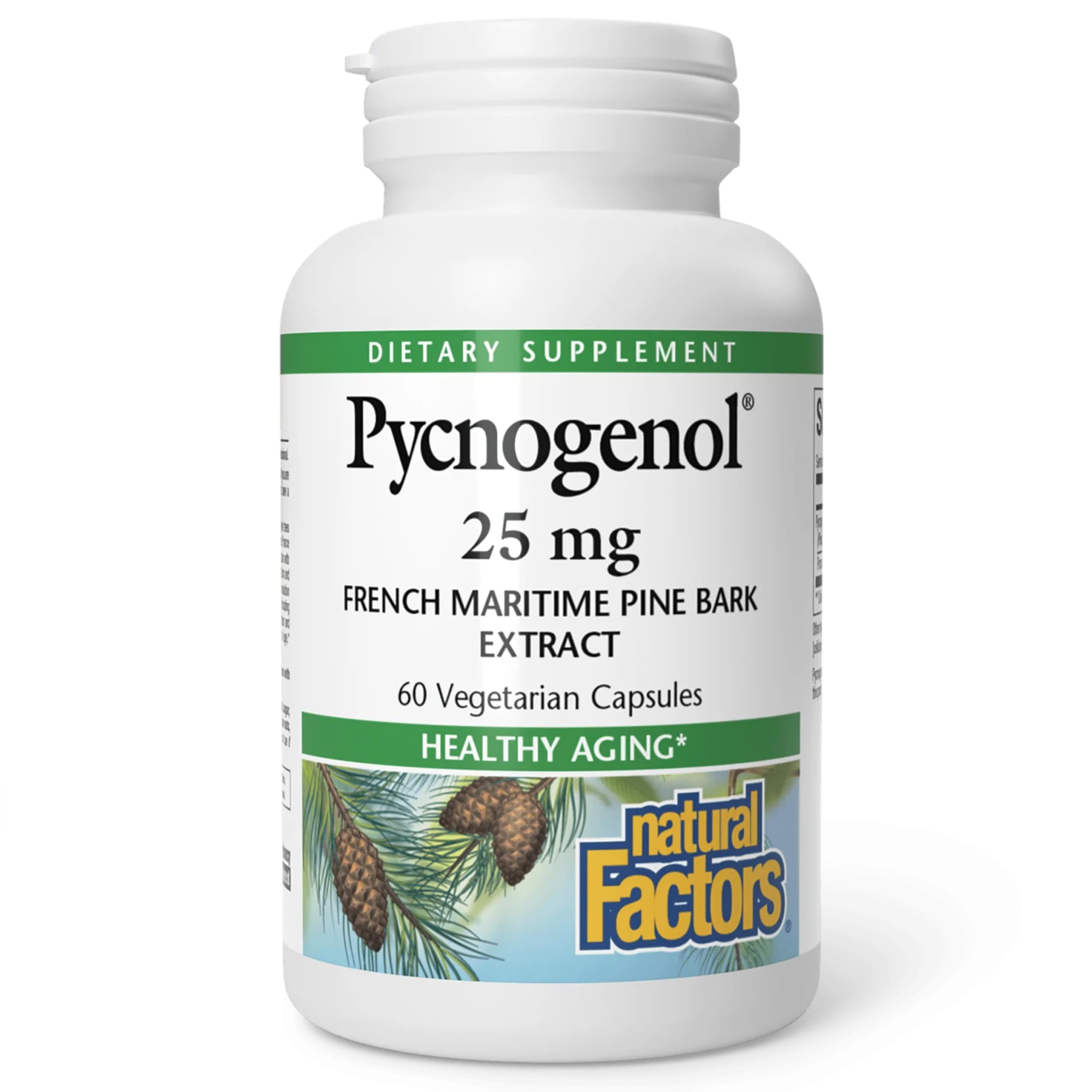 Pycnogenol 25 Mg, 60 Capsules