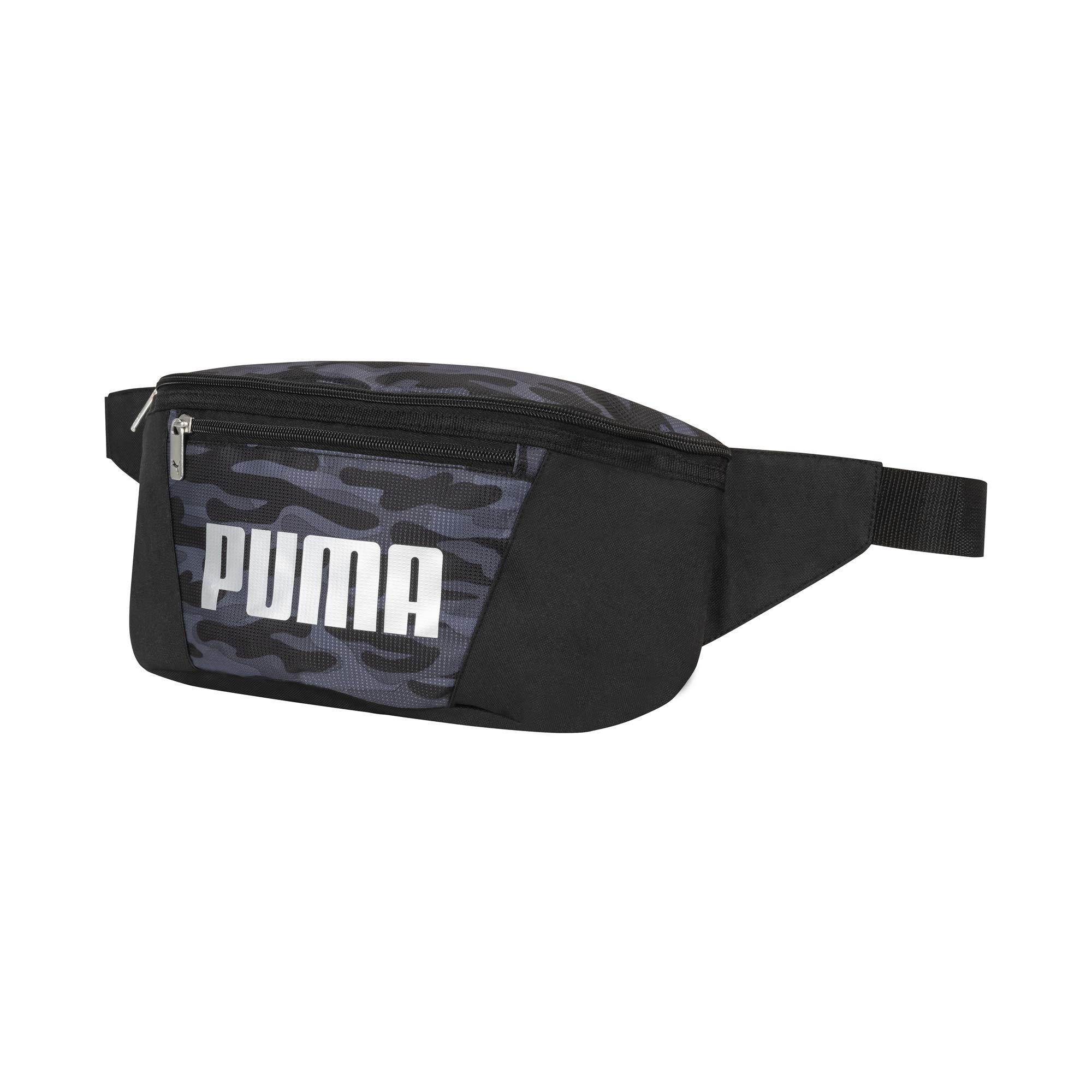 PUMA Evercat Traverse Waistpack Fanny torebka męska, Kamuflaż Szary/Srebrny, Taille unique, Evercat Traverse Torba bananowa